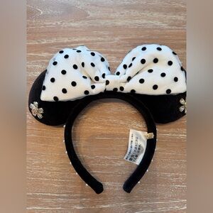 Disney BaubleBar Polka Dot Bow Headband